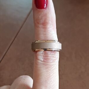 Tungsten Carbide Sandblasted Wedding Band